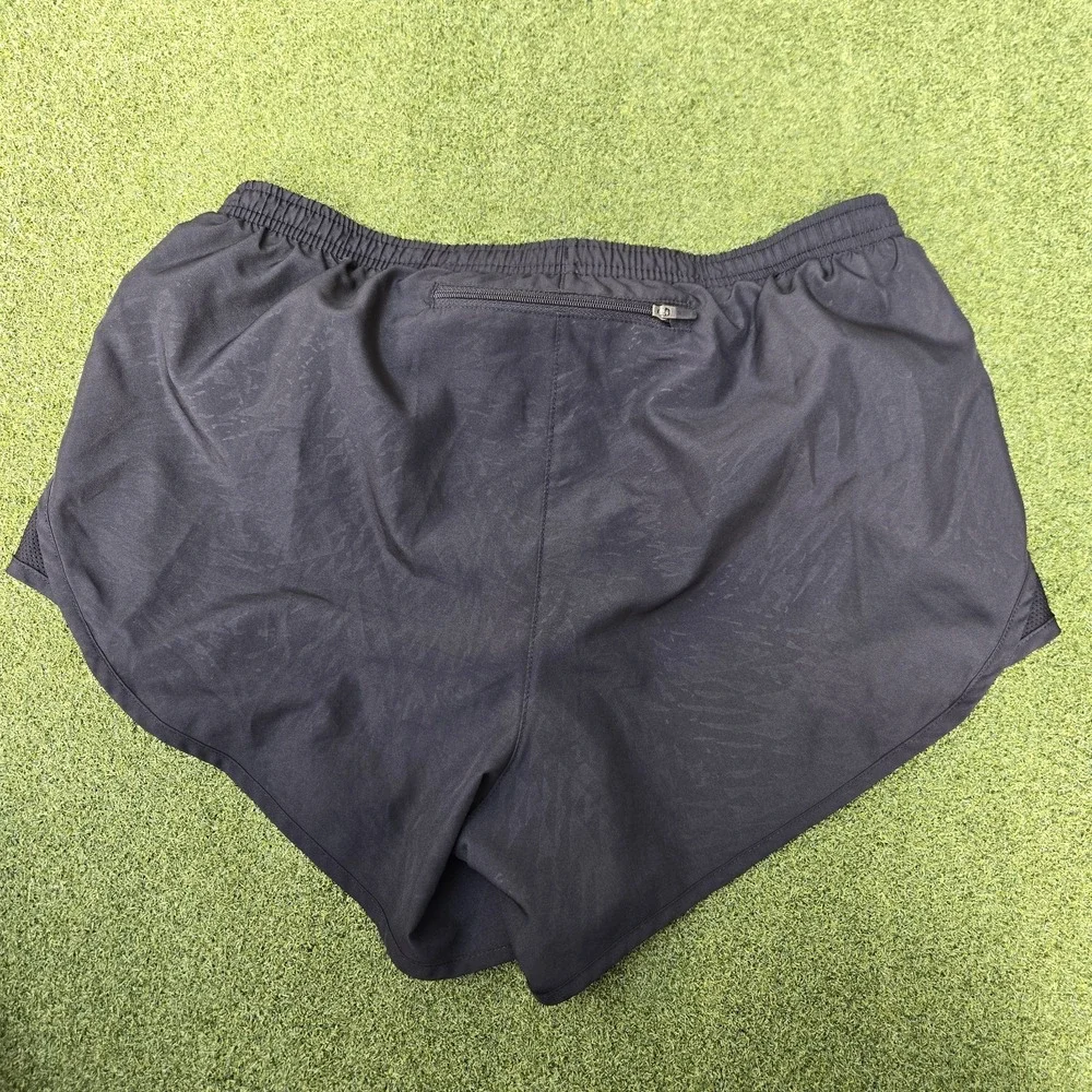 Nike Dri-Fit Modern Tempo Lined Running Shorts Black Women's Medium M